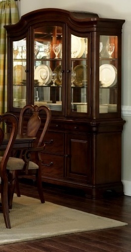 china cabinet manchester heights  american design furniture by Monroe 2